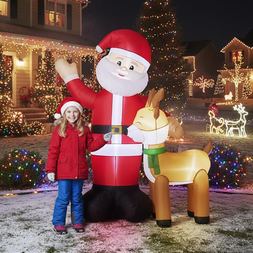 Christmas inflatable santa - inflatable,