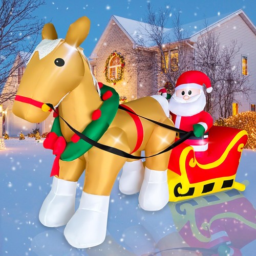 7ft inflatable santa claus - inflatable,