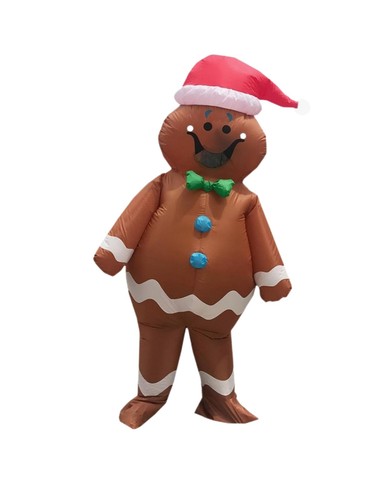 Inflatable gingerbread man - inflatable,