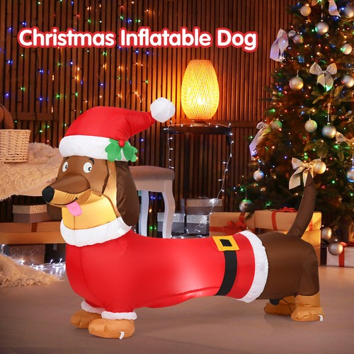 Inflatable christmas dog - 5,