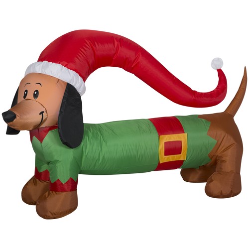 Inflatable christmas weiner - inflatable,