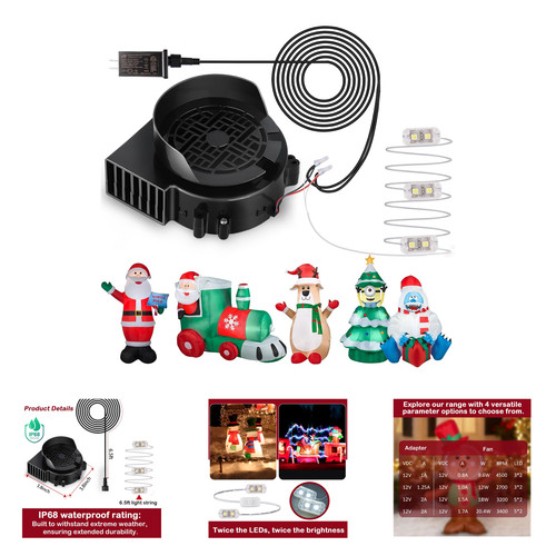 Inflatable blower fan - blower,