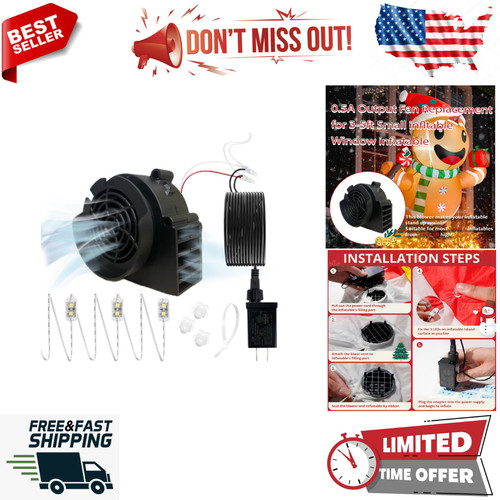 Inflatable air blower fan - inflatable,