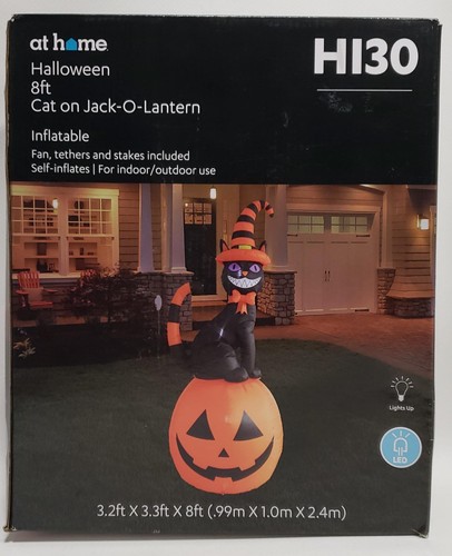 Home halloween 8ft cat - halloween,