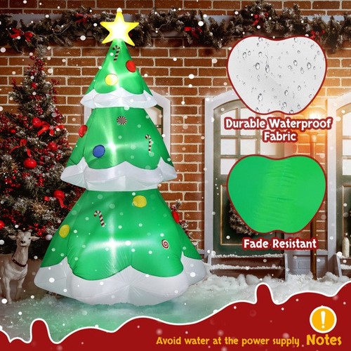 Cartoon christmas tree - christmas,