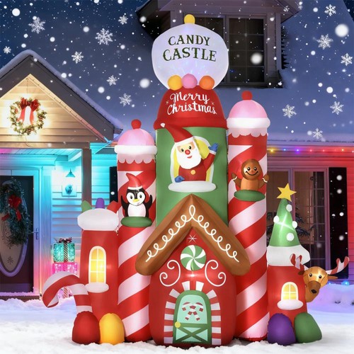 10ft inflatable candy castle - inflatable,