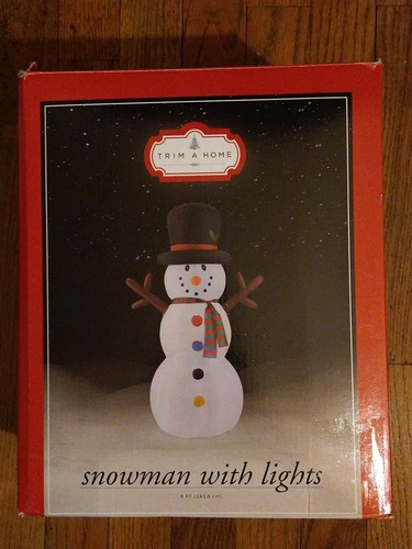 Snowman lights sears trim - ft,