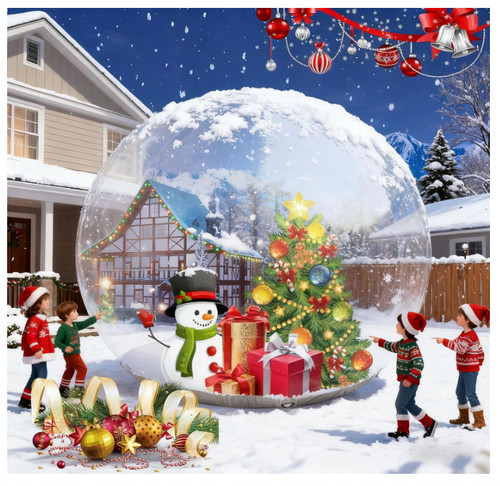 10ft giant inflatable - giant, snow