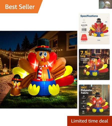 Thanksgiving inflatable turkey - thanksgiving,