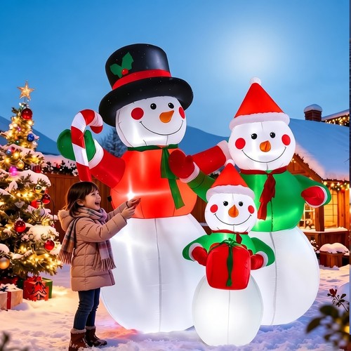 6ft christmas inflatable - christmas,