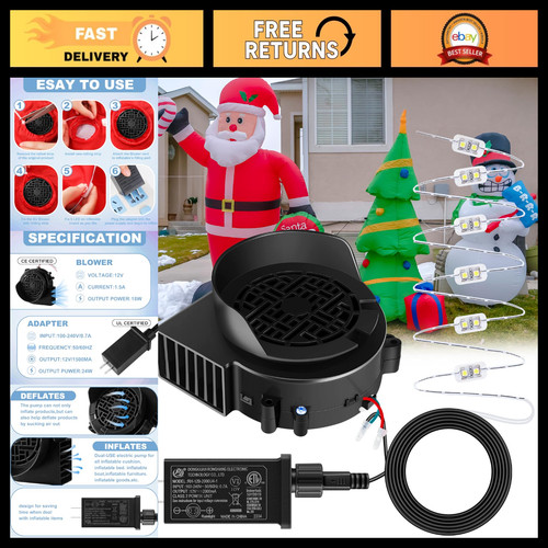 12v christmas inflatable - 12v,