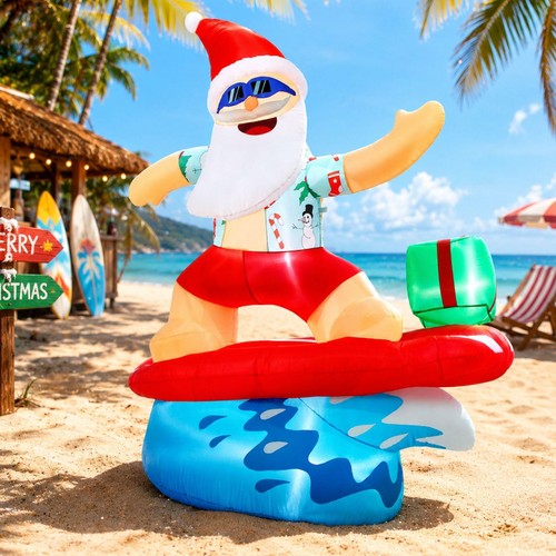 Kofero 5ft inflatable - inflatable, santa