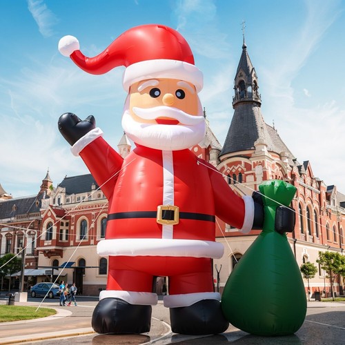 33ft large inflatable - large, santa
