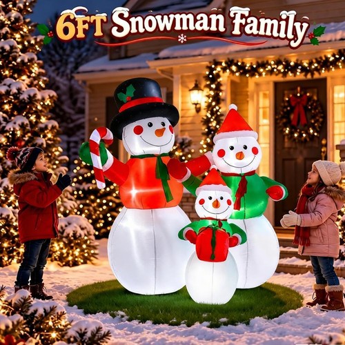 6ft tall christmas inflatables - 6ft,