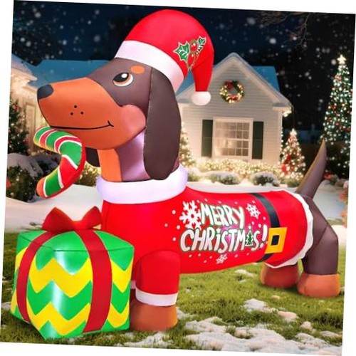 5ft christmas inflatables - christmas,