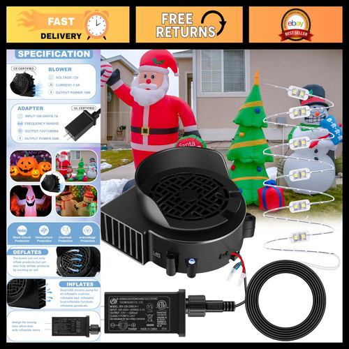 12v christmas inflatable - 1.5a,