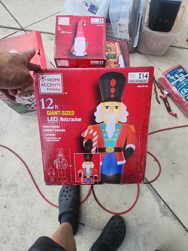 Rare home accents 12ft led - home,