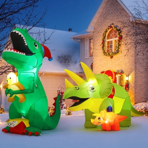 5ft christmas inflatable - christmas,