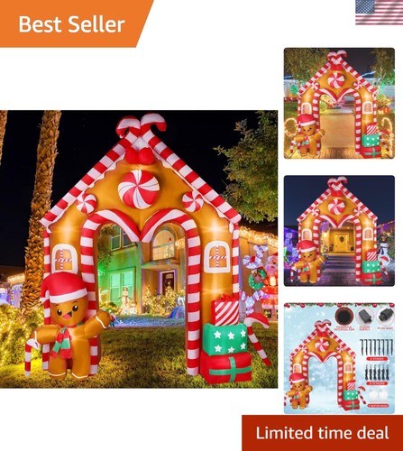 Giant led gingerbread - giant,