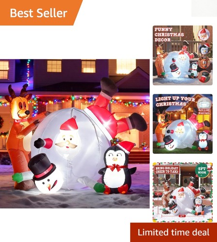 Durable 6ft santa - 6ft, and
